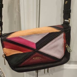 Fossil Leather Crossover Multicolored